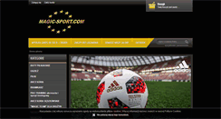 Desktop Screenshot of magic-sport.com